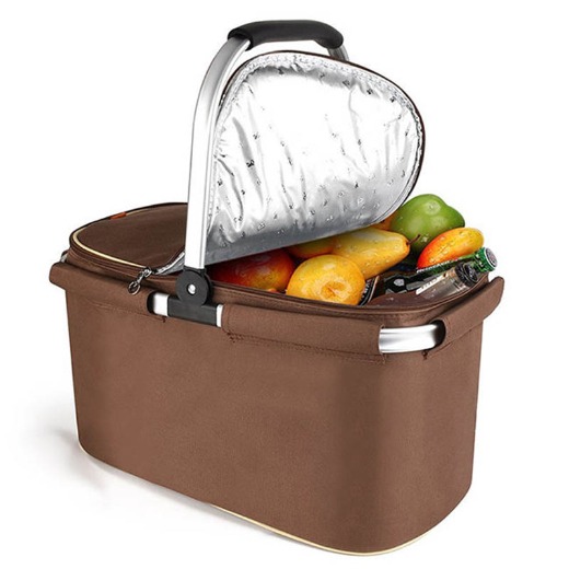 foldable picnic cool bag/basket