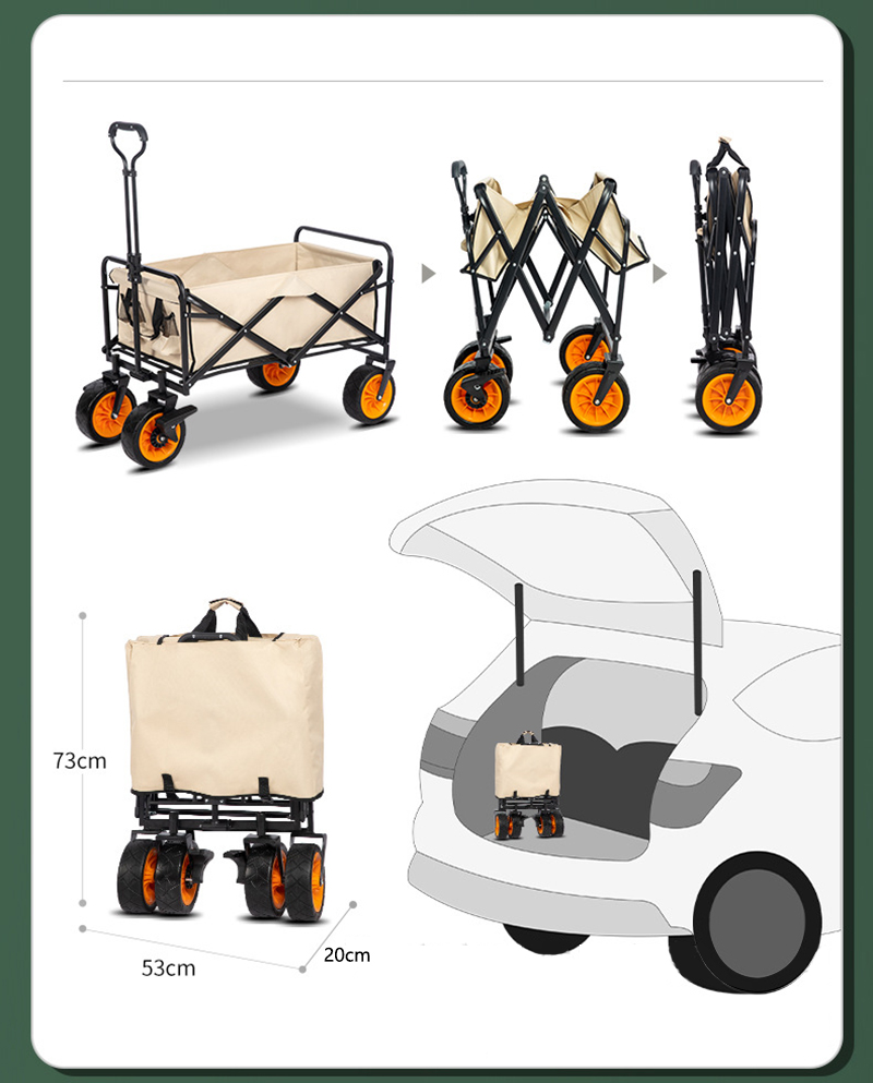 foldable wagon cart